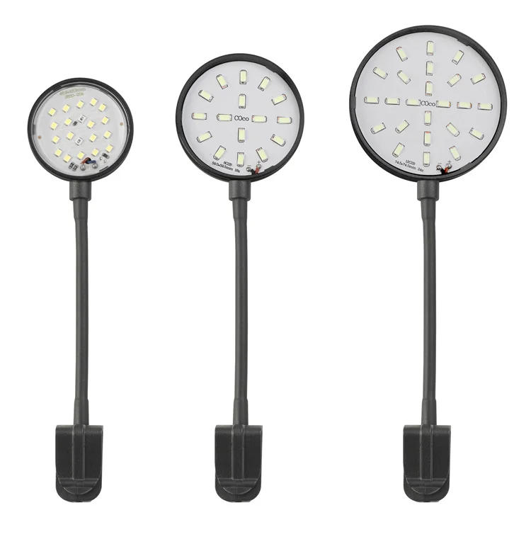 Fish Tank Adjustable Clamp Clip Lamp White&Blue Color 20000K Led Aquarium Led Light