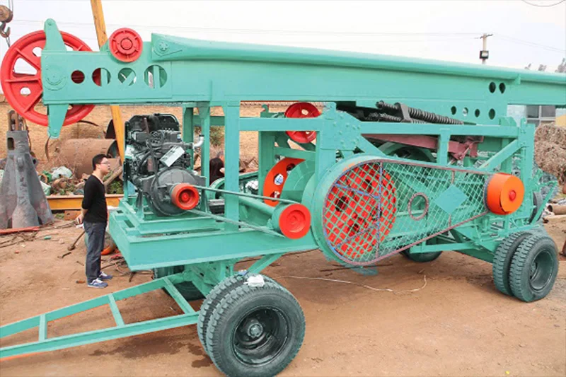 multifunctioncal HF-6A pile foundation drill depth upto 300m mine drilling rig machine drill pile diamond jacking pile machine