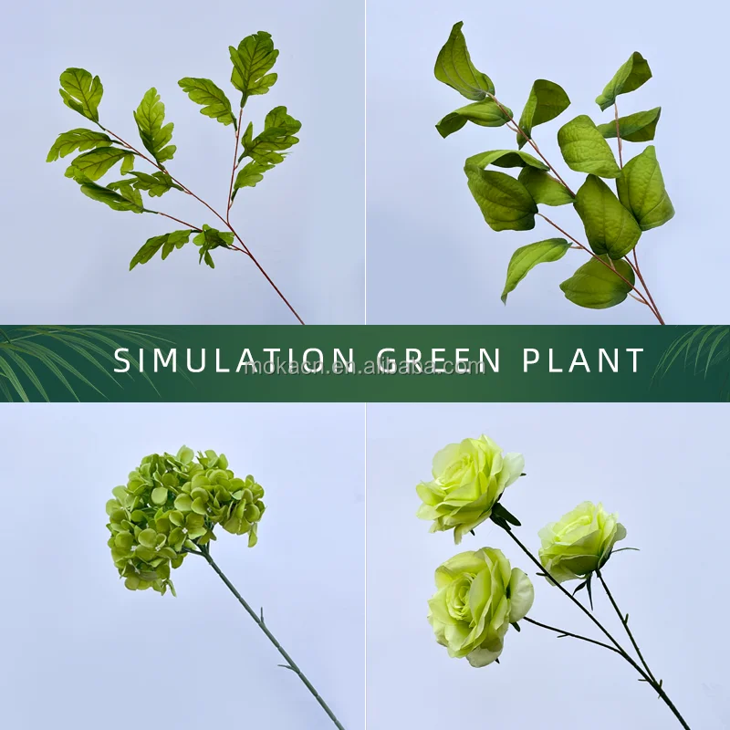 Wedding Props Decorative Money Leaf Plastic Green Leaf Party Events Supplies