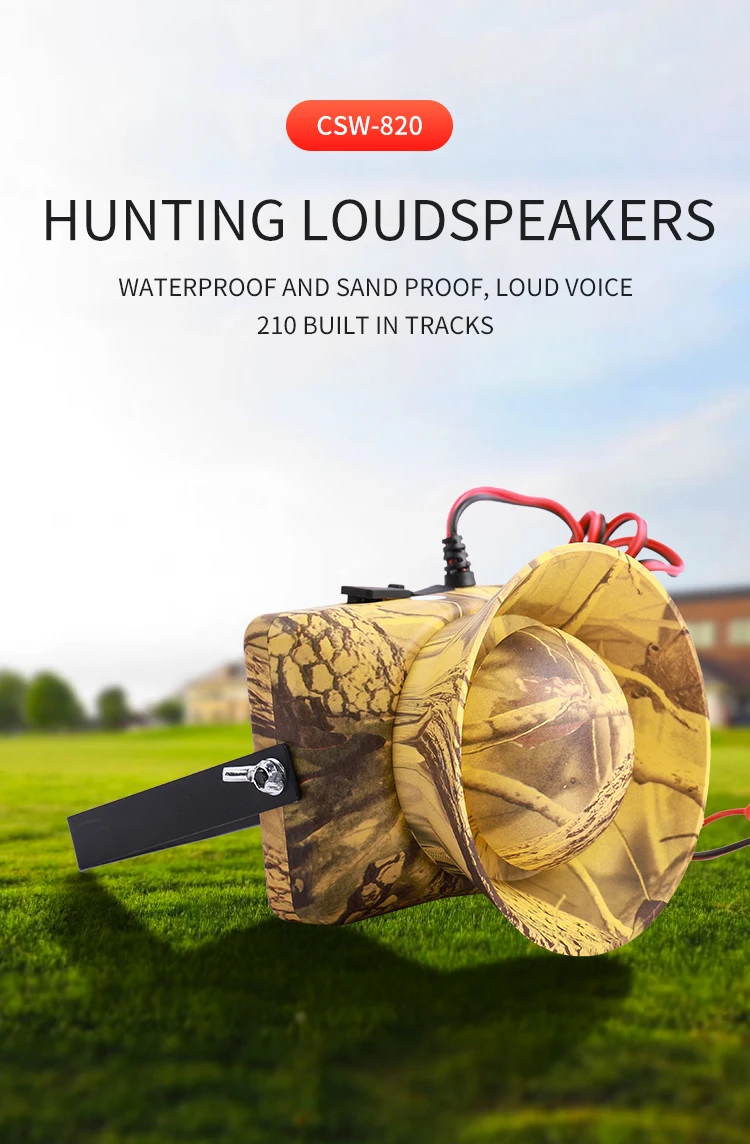 HIgh Quality Factory Wholesale Waterproof Bird caller for Hunting Bird Sound Machine Bird Device with Different Sounds