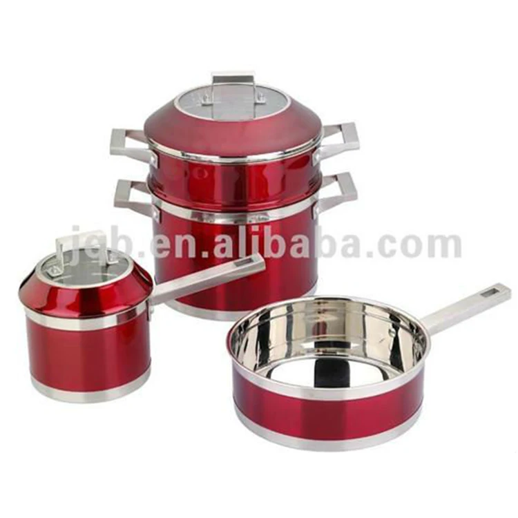 encapsulated bottom stainless steel multi-functional pot