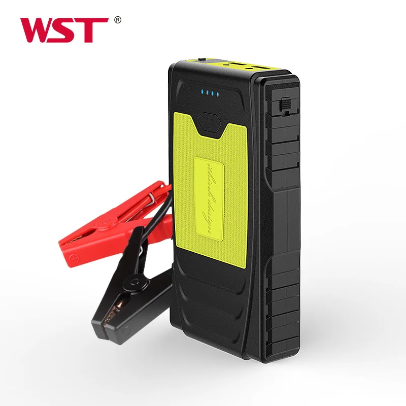 Factory supply 12V emergency 400A 12000mAh auto battery mini powerbank car jump starter with LED light