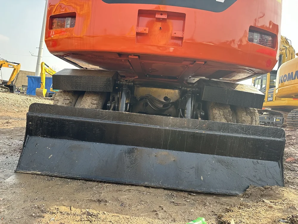 Original Korean Doosan DH150-7  used wheel excavator with low hours good price used doosan wheel excavator in stock