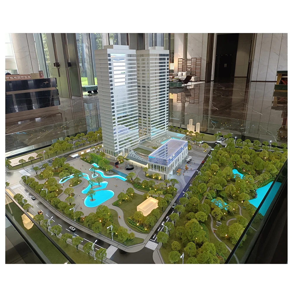 Scale Apartment Garden Planning Model Making /Custom Made Scale Models/ Landscape/Architectural Model Making