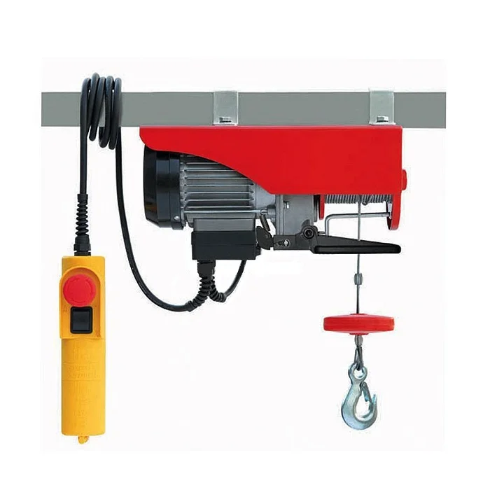 Popular 230V PA600 Mini Electric Wire Rope Hoist Electric Winch Crane