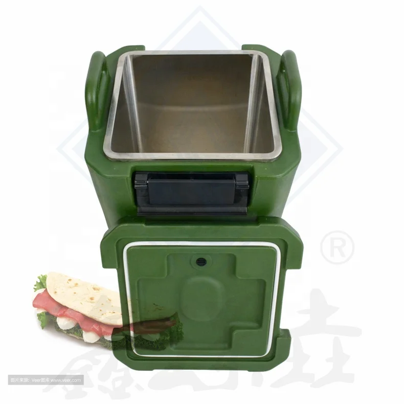 Изолированный разделенный Ланч-бокс мясная изоляционная коробка упаковочная Изолированная холодильная для еды