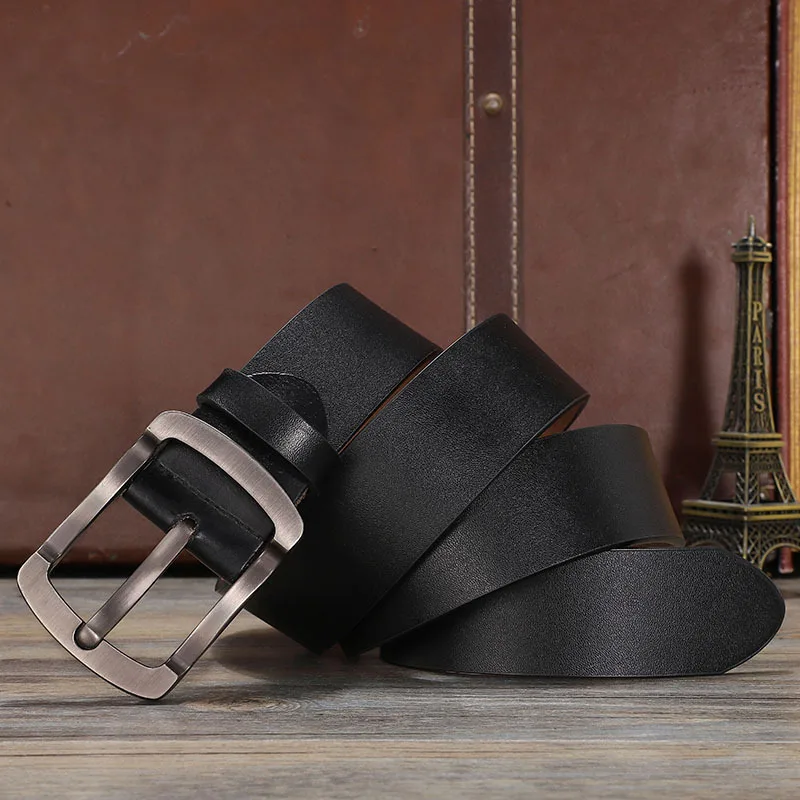 Новинка, мужские деловые модные ремни из искусственной кожи, мужские кожаные режущие пряжки, Простой ремень