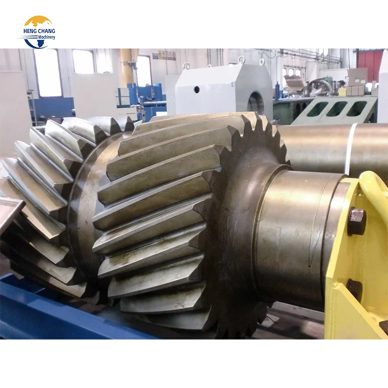 China Factory High quality OEM customized Travel Gearbox Swing Motor Shaft large gear shaft forged roller shaft