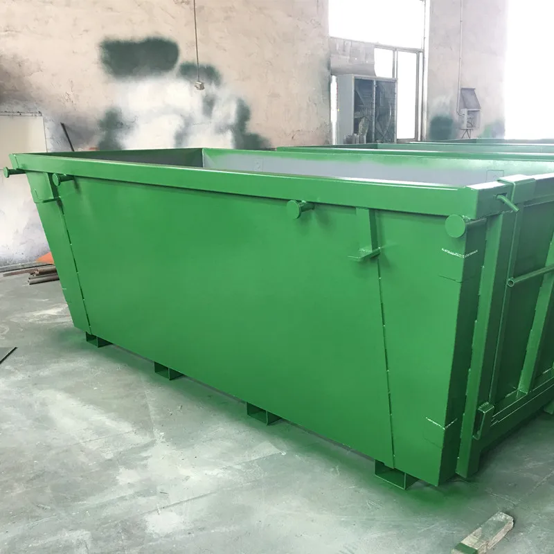 Outdoor mobile scrap metal skip bin garbage skip dumpster