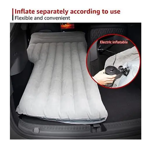 Car Inflatable Stunt Mattress for Tesla Model Y / 3 Camping Headrest Lumbar Head Block Sleeping Pad Wholesale