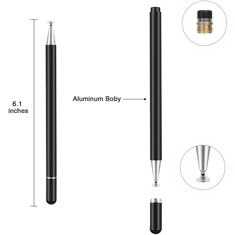Universal Capacitive Touch Screen Digital Drawing Smartphone Touch Pen Pencil Promotional Bulk Stylus Pens For All Touchscreen