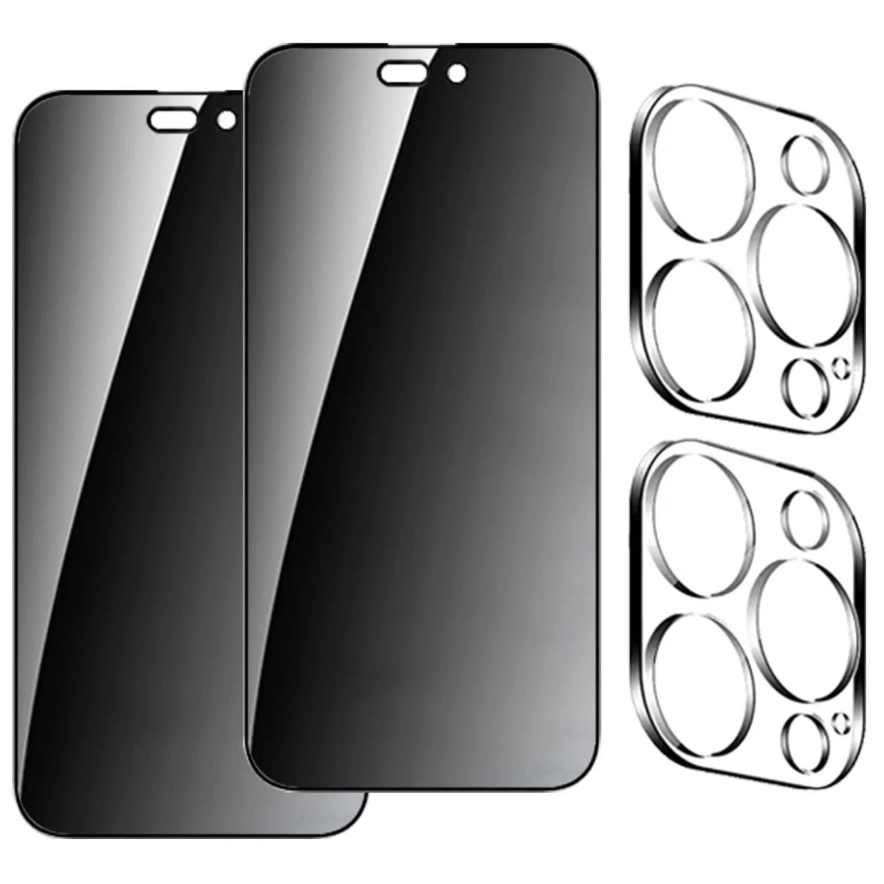 Anti Peeping Nano Ceramic Film Screen Protector Privacy For iPhone 15 Pro Max Matte Soft Anti Spy Tempered Glass For iPhone 14