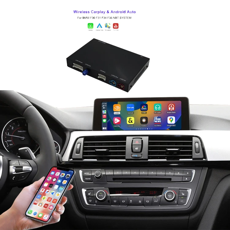 Car Gadgets 2024 Android IOS Youtube Multimedia Interface Carplay X5 F15 For BMW NBT System