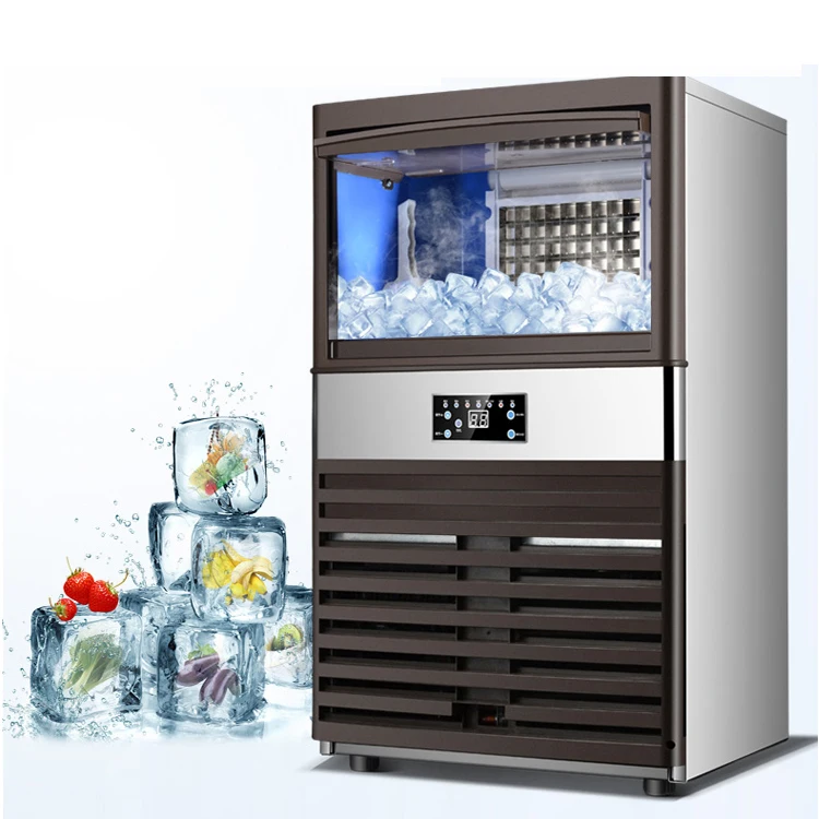Commercial 40kg to 1000kg full output cube ice maker making machine