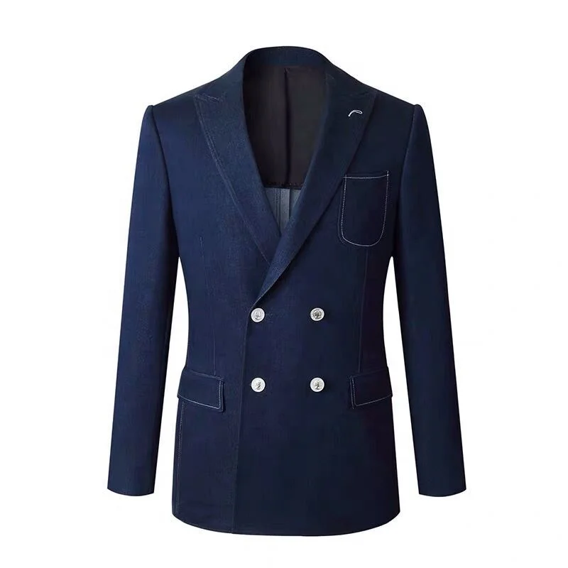 
Latest MTM made to measure Customized handmade 3 Piece Slim Fit Mens Suit Wedding Suit Dress Men Business Suit 