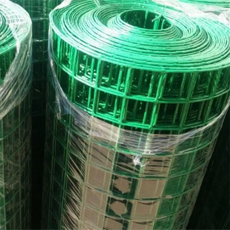 Горячая продажа зеленый 1/2x1/2 с ПВХ покрытием ограждение сетка
