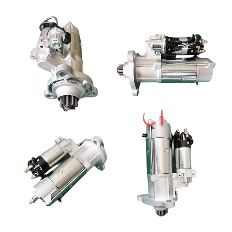 5256984 4948058 5284085 QDJ2818 heavy truck parts 24V 8KW 12T starter for CUMMINS DCEC 6CT 6BT DONGFENG LIUQI loader starter
