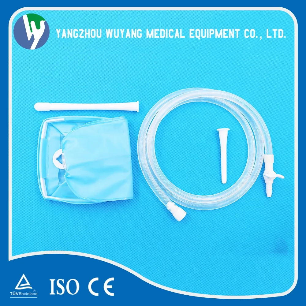 Hot sale Reusable Intestinal Douche/Enema Bag/Medi Grade Home Enema Bag Colonic Irrigation Kit disposable Detox Douche