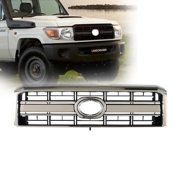 Chrome or Black Front Radiator Grille Grill 53101-60461 FOR TOYOTA Land Cruiser 70 Series fj70 lc70 fj79 lc79