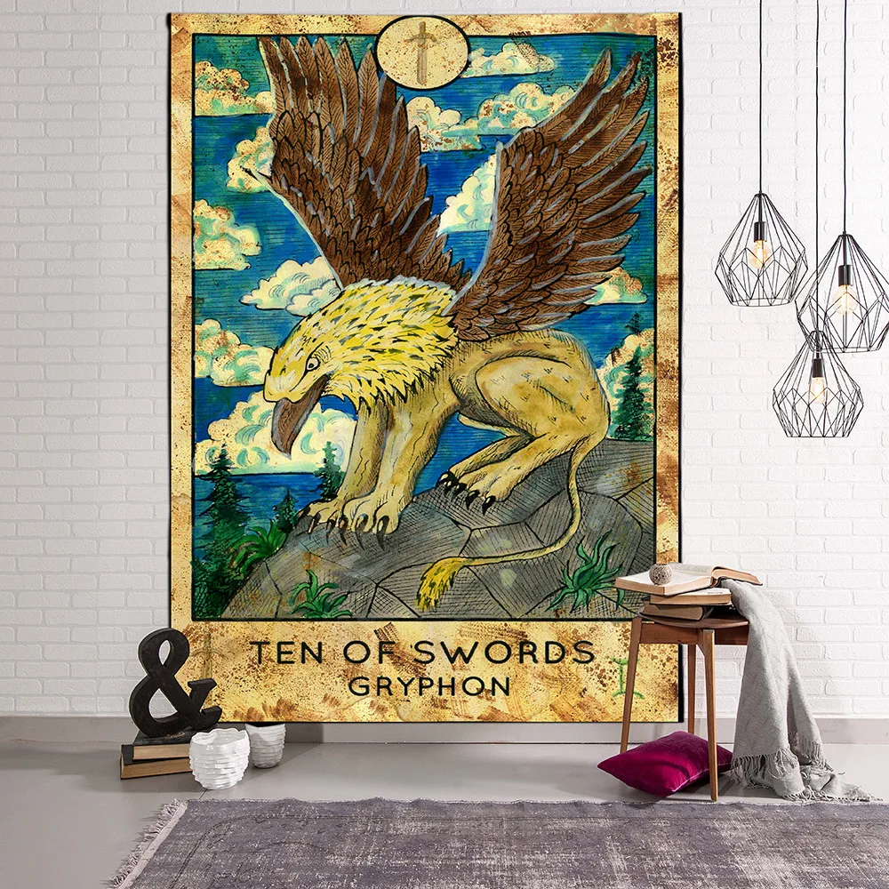 wholesale decorative tarot tapestry wall hanging custom