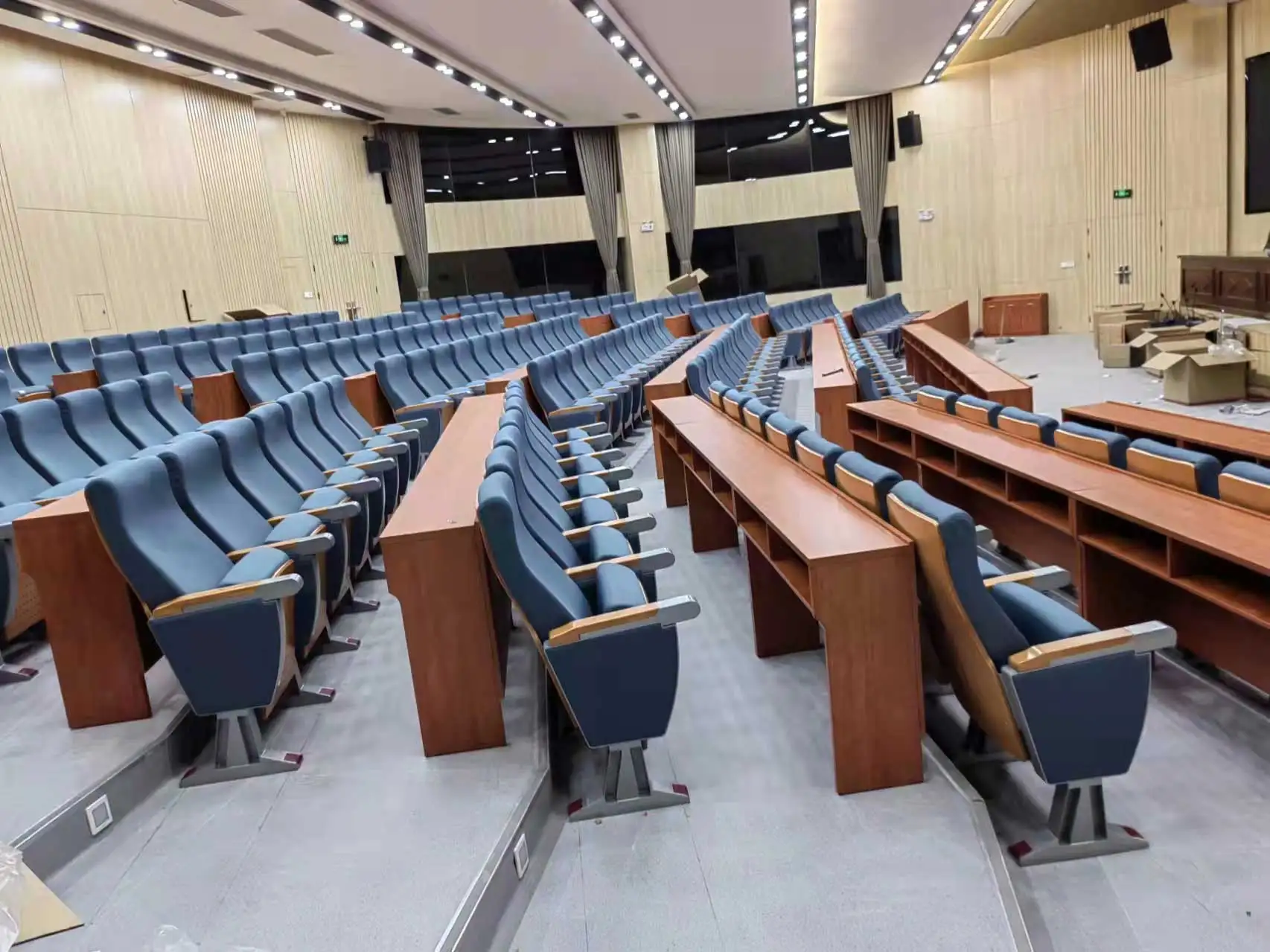 School Student Audience Auditorium Seating Cinema Theater Seats Chair Soft Fabricg