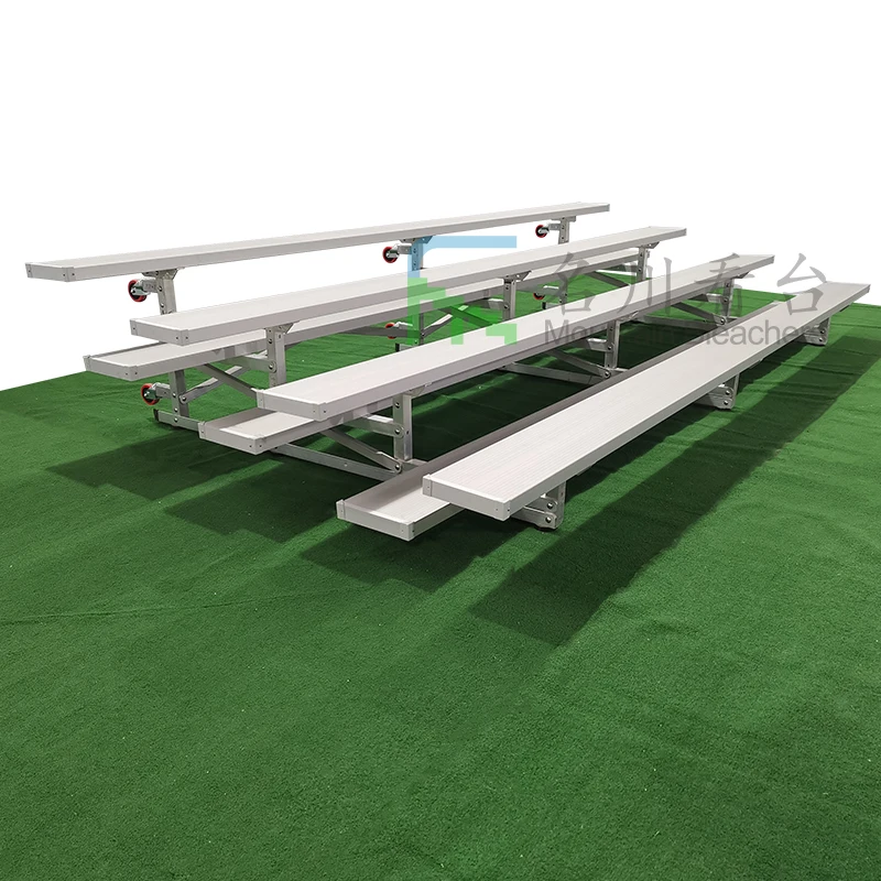Cheap Aluminum Stadium Bleachers Seats Indoor Mobile Seating Portable Retractable Bleacher