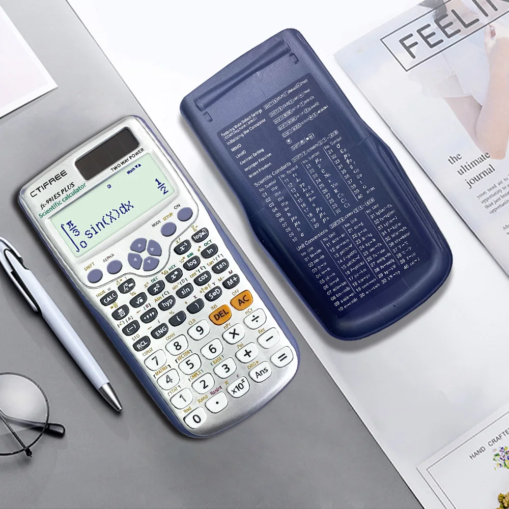 Popular Hot Selling Good Looking Scientific Calculator for Student 417 Functions