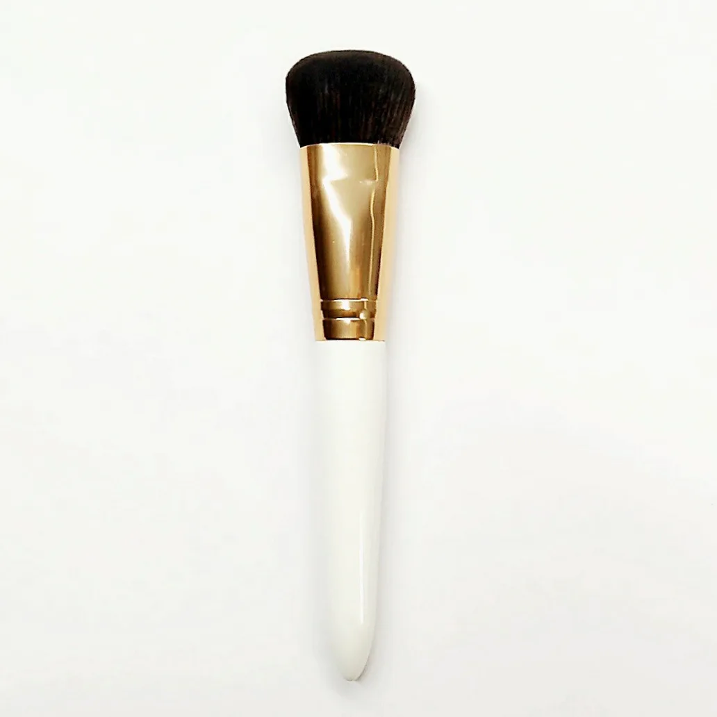 Multi-Foundation makeup brush round top single cosmetic traceess brush Ideal for creamy powdery or liquid foundation
