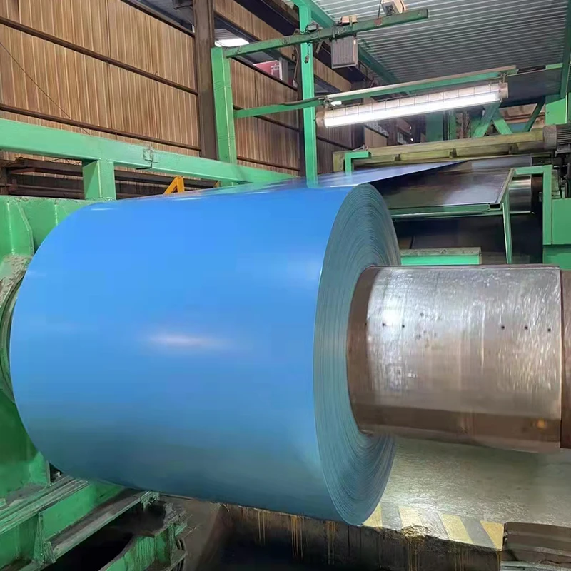 Red Blue RAL series Color Coated Steel Coil Sheet PPGI/PPGL metal sheet prepainted PE/PVDF/HDP