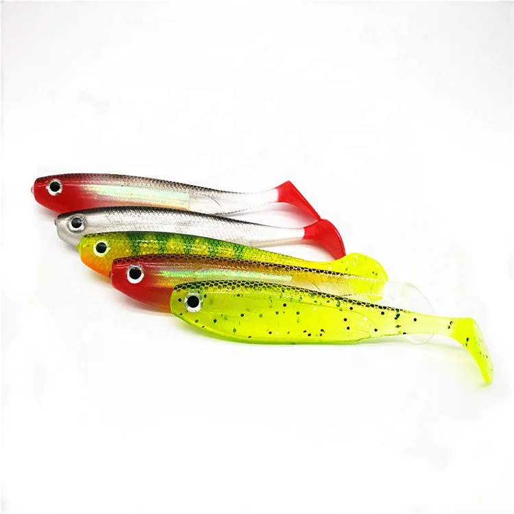 
soft Fishing Lure 3D Hollow Fish 120mm T-Tail Fishing Lure Soft Lure Fishing Bait 