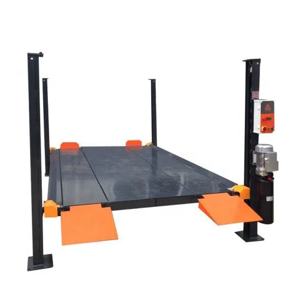 Cheap hydraulic car ramp car parking lift with two car spaces with CE approved