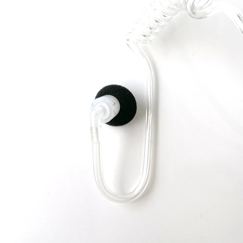 Портативная рация, гарнитура PTT, телескопическое управление горлом, двухсторонний радиомикрофон, подходит для различных раций