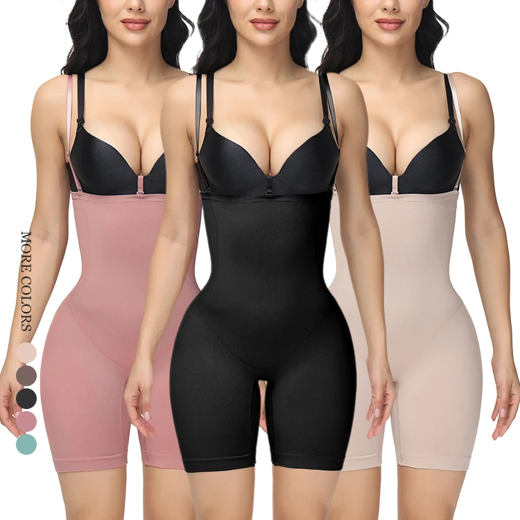 Wholesale Cheap Price Full Body Shaper Colombian Butt Lifter Shapewear Slimming Underwear Girdles Underbust Corset Bodysuit