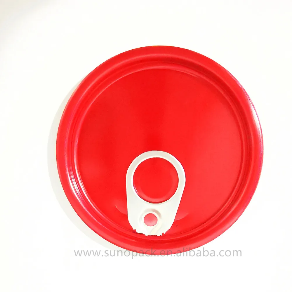 Алюминиевая крышка для банки, полностью открывающаяся алюминиевая крышка, полная апертура, открытые концы, 65 мм, 73 мм, 83 мм, 99 мм