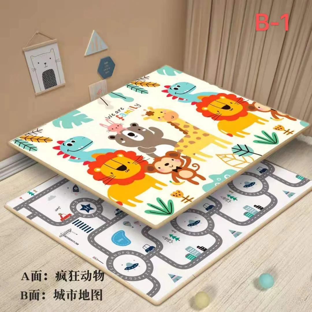 2021 super baby play gym mat infant baby care play mat early education baby play mat