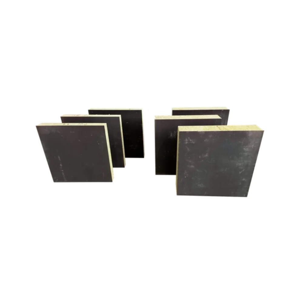 Residential Projects Construction Mineral Wool Sandwich Thermal Insulation Board rock wool mortar paper