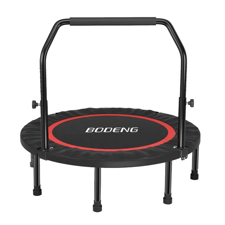 48 Adult Trampoline with Safety Handle Popular Hexagon Jumping Mat Fitness Equipment Made of Polypropylene for Kids Adults