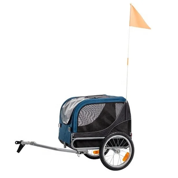 
High Quality Three Wheels Stroller Large Size Pet Dog Bicycle Bike Trailer 
