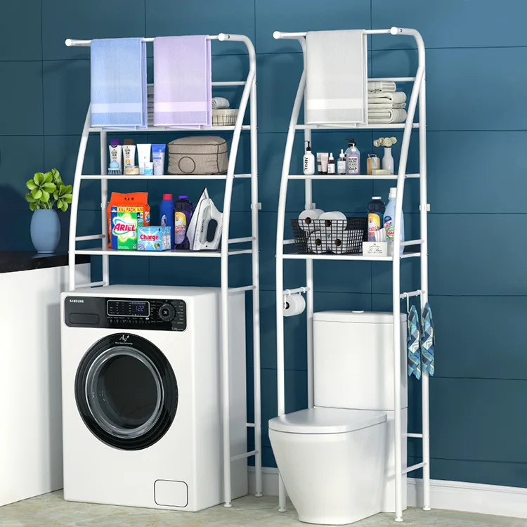 Factory 3 Shelf Bathroom Space Saver Storage Rack Of Washing Machine