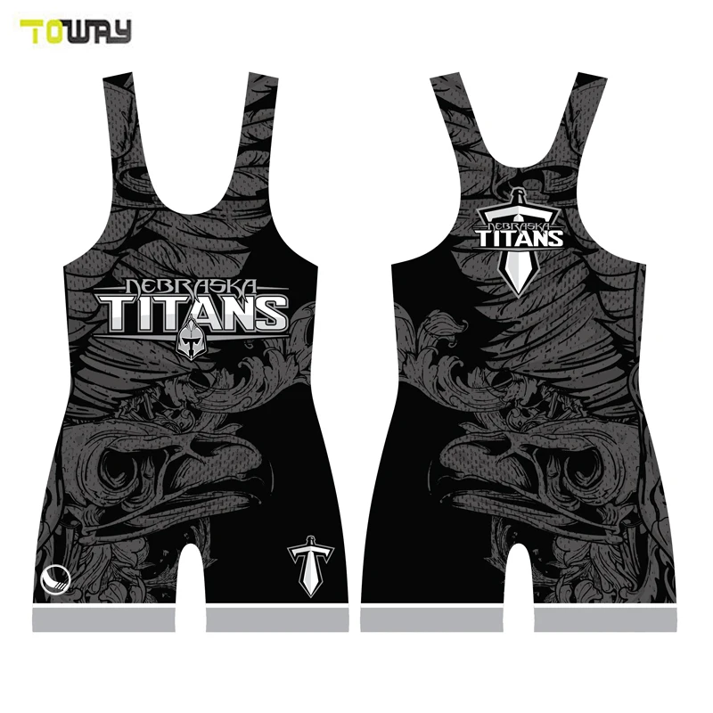 Wholesale 100% polyester wrestling tights