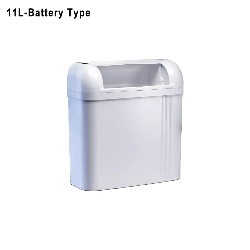 3 Gallons Papelera Automatic Slim Toilet Trash Can With Lid