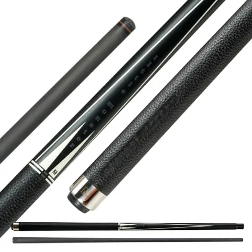 Little Monster Billiards Carbon Fiber Shaft 12.4mm Tip 1/2 Split Cue Uniloc Joint Pool Cue Stick Carbon Fiber Technology Cue