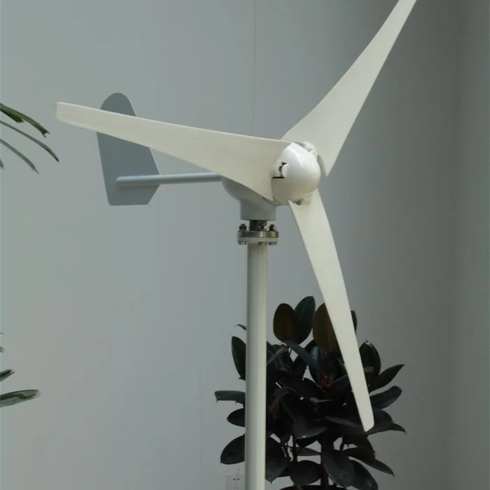 Factory big sale horizontal axis wind mill 500w 24v active pitch controlled HAWT sufficient power