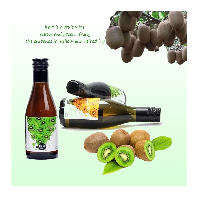 
Drink kiwi wine box beverage supplier fruit wine187ml/ bottle fruit wine juice bar 