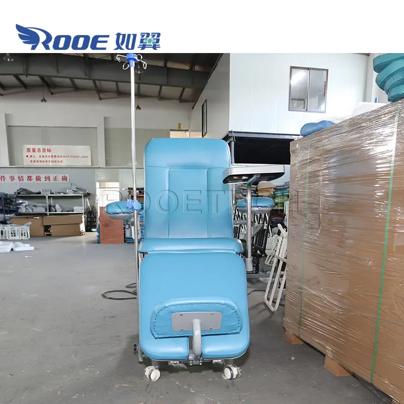 Hospital Luxury Electric Phlebotomy Dialysis Chair with Hand Remote Control