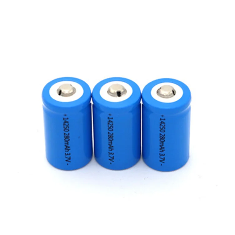 rechargeable 14250 3.7V 280mAh lithium ion rechargeable ICR14250 battery for Energy Meter