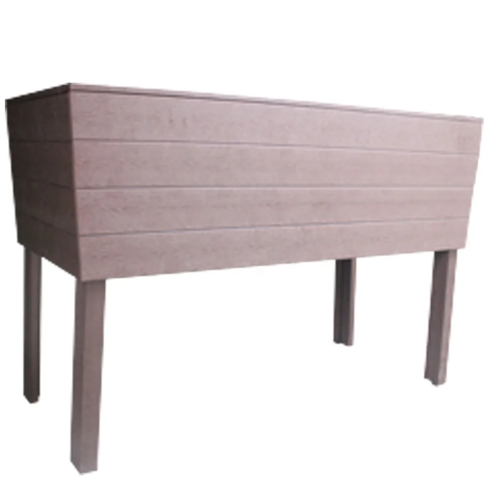 Factory Wholesale Water Proof Fireproof Moisture Proof  Outdoor Pot Wpc Flower Box Wood Plastic Composite