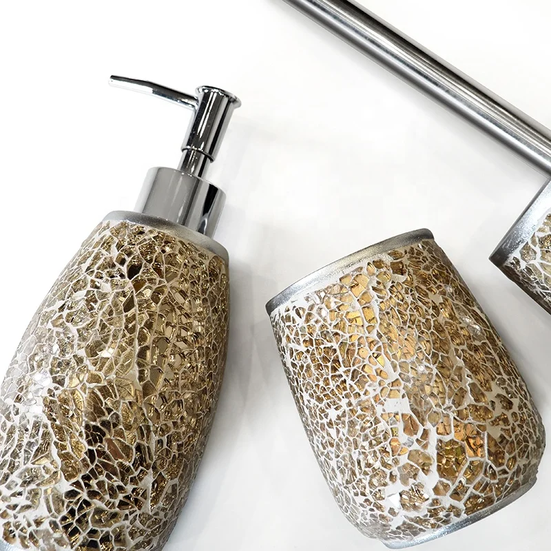 Wholesale Creative shape Decor Design Hotel Home Bathroom  Accessories Set