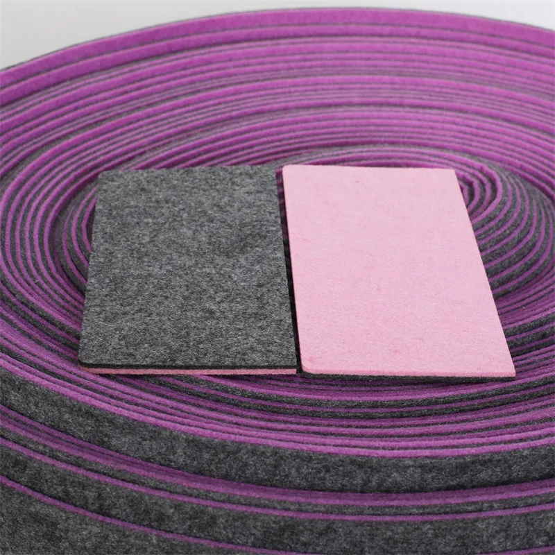 1 мм толстый нетканый твердый войлок с принтом