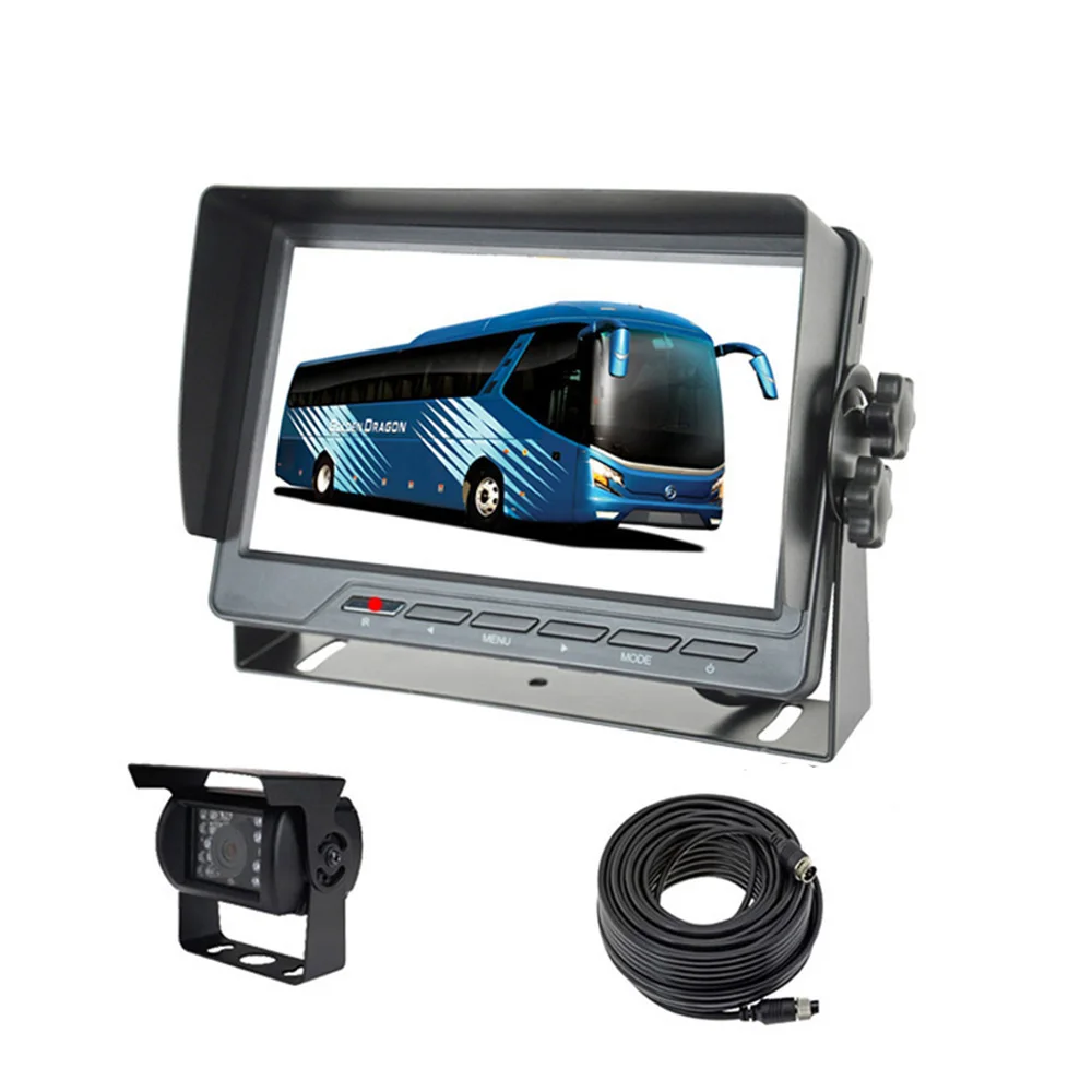 7 дюймов 1024*600 монитор экран для мобильного dvr с авиационная